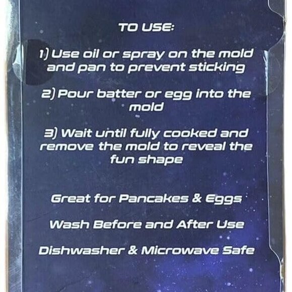 Disney Buzz Lightyear 3 Pack Silicone Breakfast Molds NEW - Picture 4 of 5